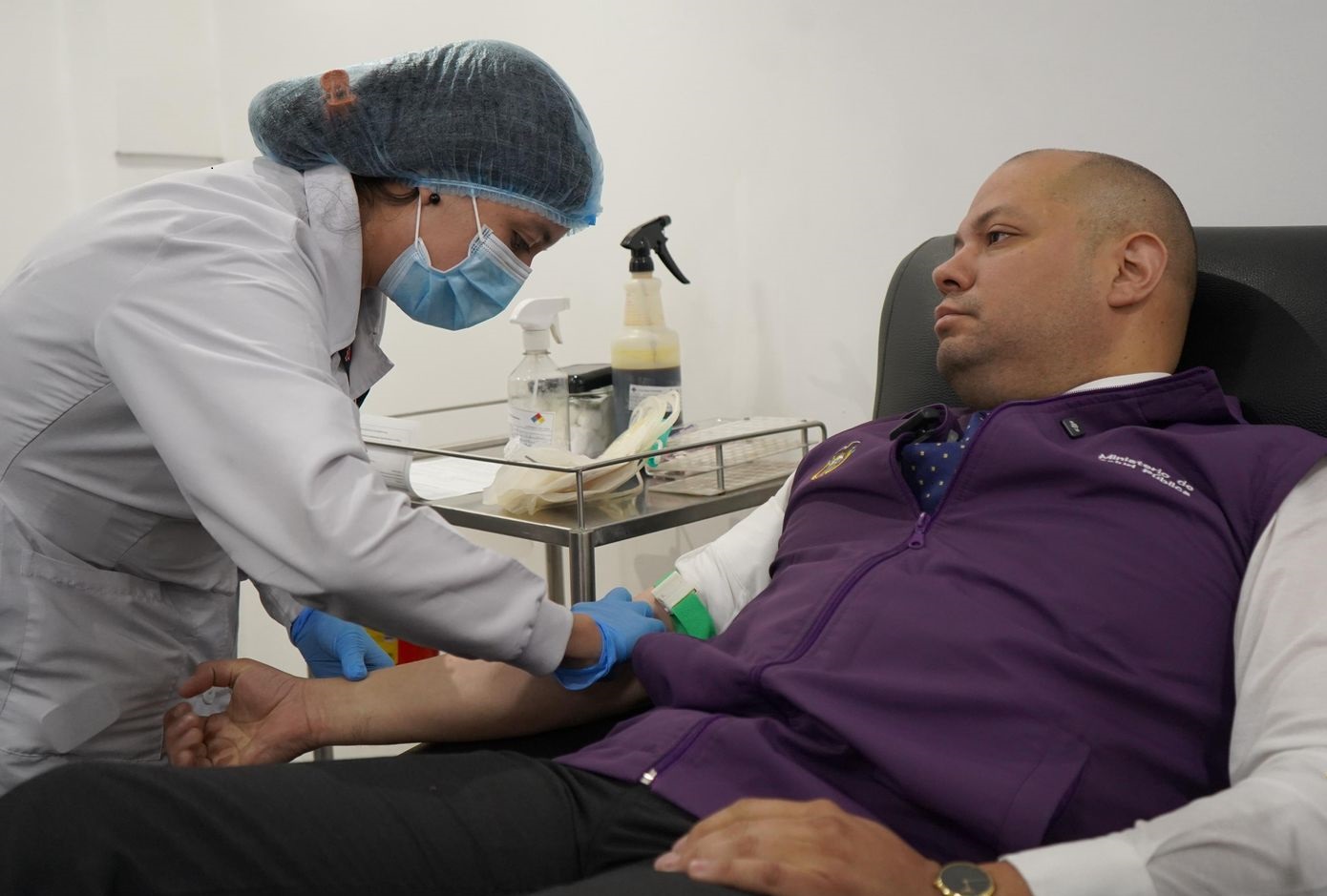 El MSP impulsa la campaña “Donemos sangre, salvemos vidas” con motivo del Día Mundial del Donante de Sangre.