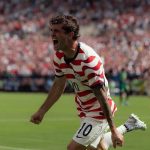 Pulisic celebra gol de Estados Unidos. Foto: Estados Unidos