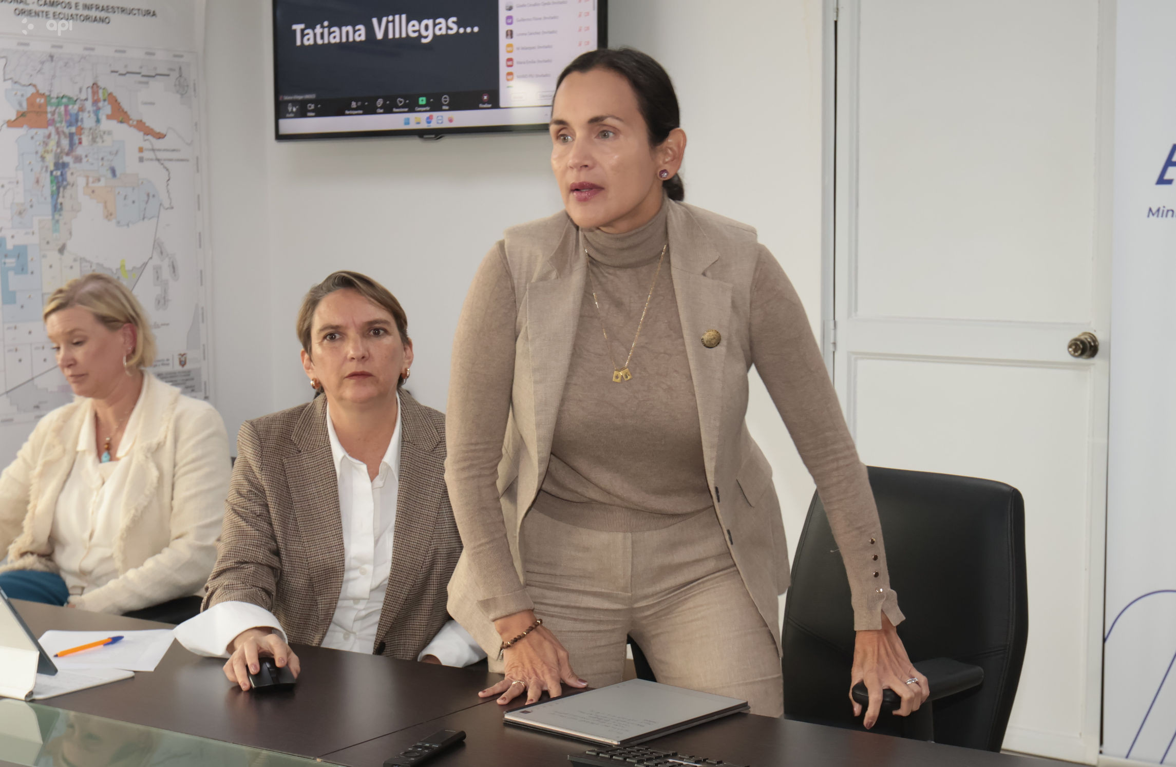 Inés Manzano en febrero de este 2026. Foto: API