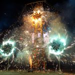 Los castillos del Corpus Christi volverán a quemarse este 6 de junio en Cuenca. Foto: API