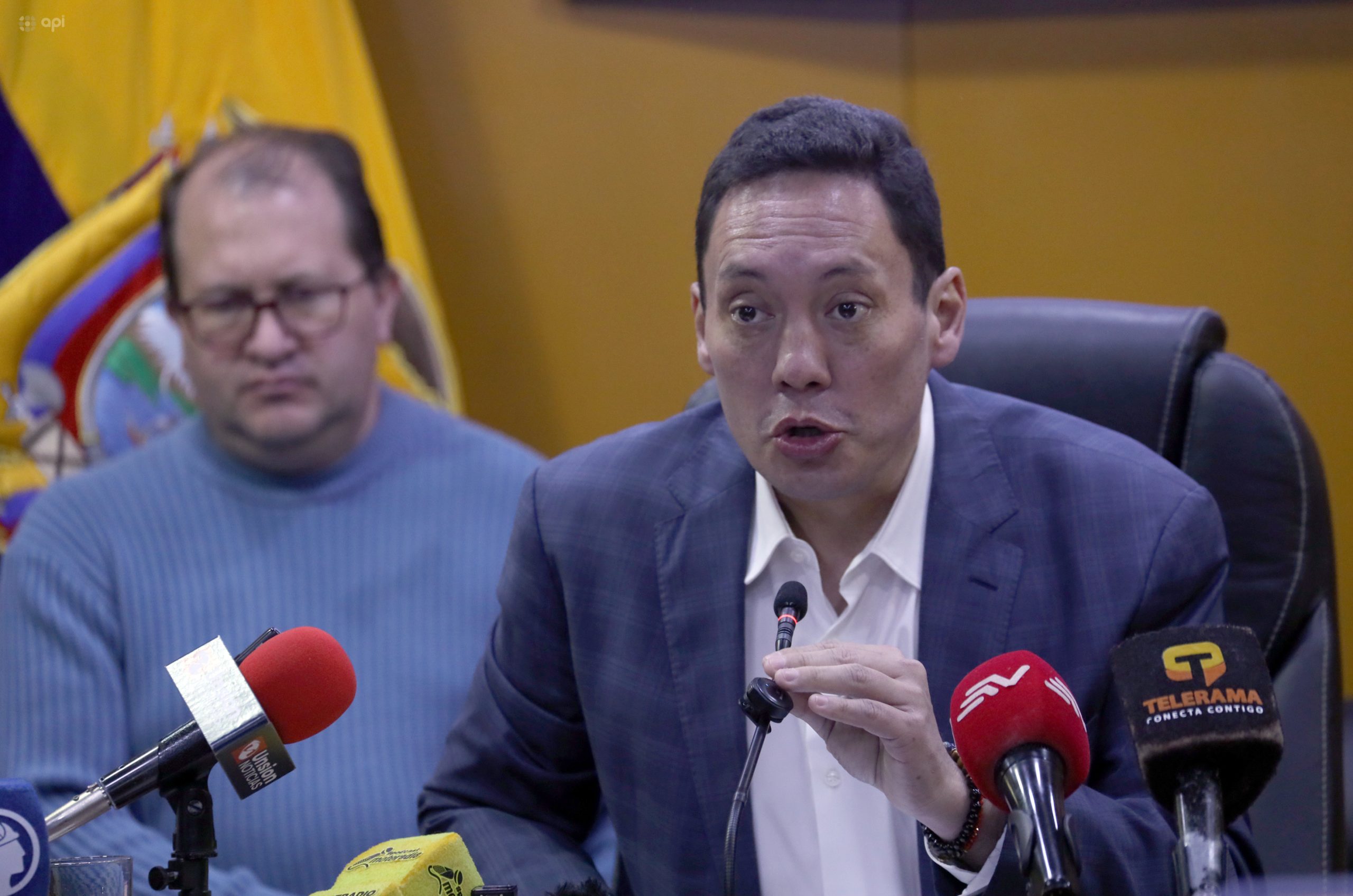 El Ministerio de Trabajo registró la prohibición del alcalde Cristian Zamora de ejercer cargos públicos, tras una sentencia del Tribunal Contencioso Electoral. /API