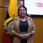Marisol Peñaloza es la nueva alcadesa subrrogante de Cuenca tras la suspensión de Cristian Zamora Matute. /Cortesía