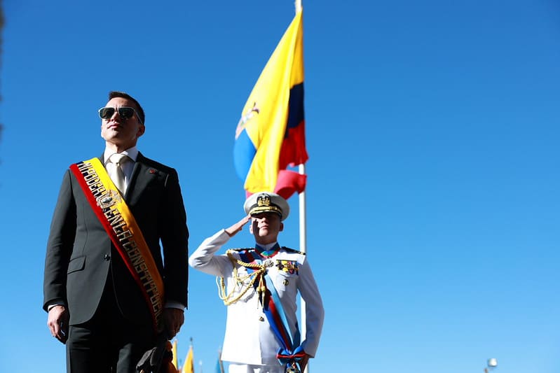 El Gobierno de Noboa justificó la reducción de los ministerios para tener un Estado más eficiente. Foto: Presidencia
