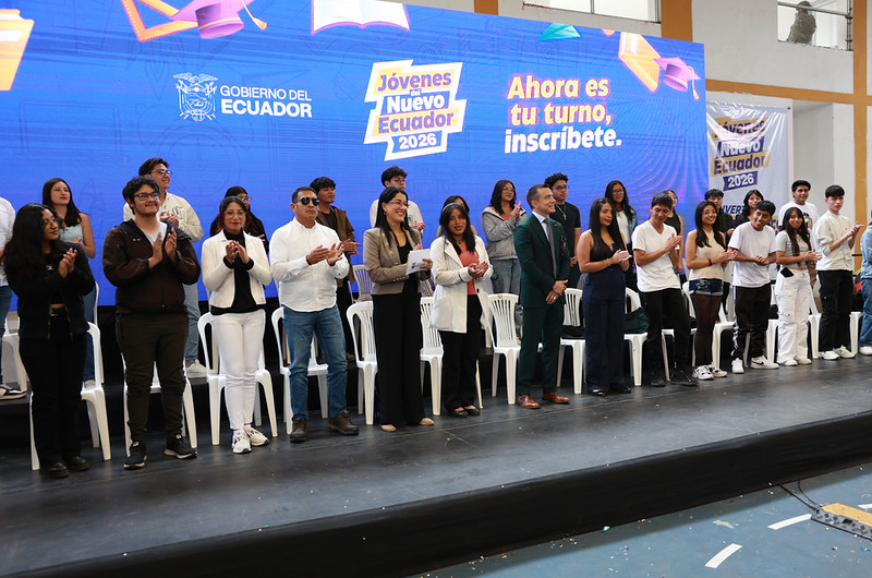 Este 4 de junio el Gobierno presentó becas para jóvenes. Foto: Presidencia