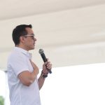 Noboa se encuentra en Estados Unidos. Foto: Presidencia