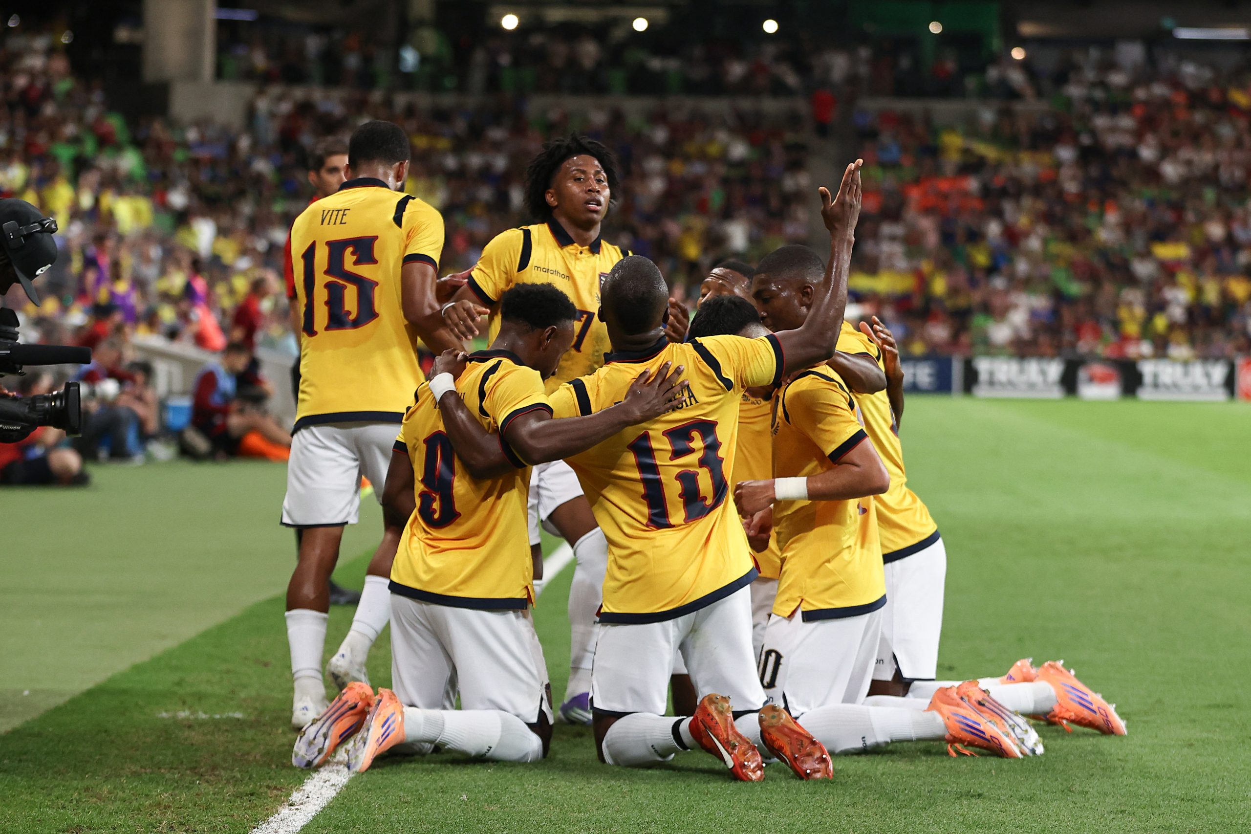 La Federación Ecuatoriana de Fútbol confirmó los dorsales que utilizarán los 26 jugadores de Ecuador en la Copa del Mundo 2026. AFP