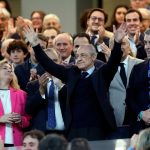 Florentino Pérez continuará siendo presidente del Real Madrid. Foto: AFP