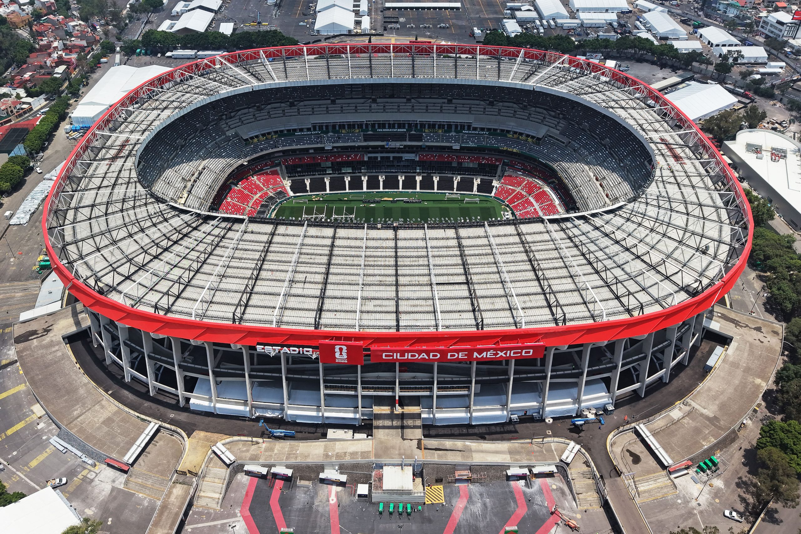 El estadio Azteca será el escenario del primer partido del Mundial 2026. Foto: AFP