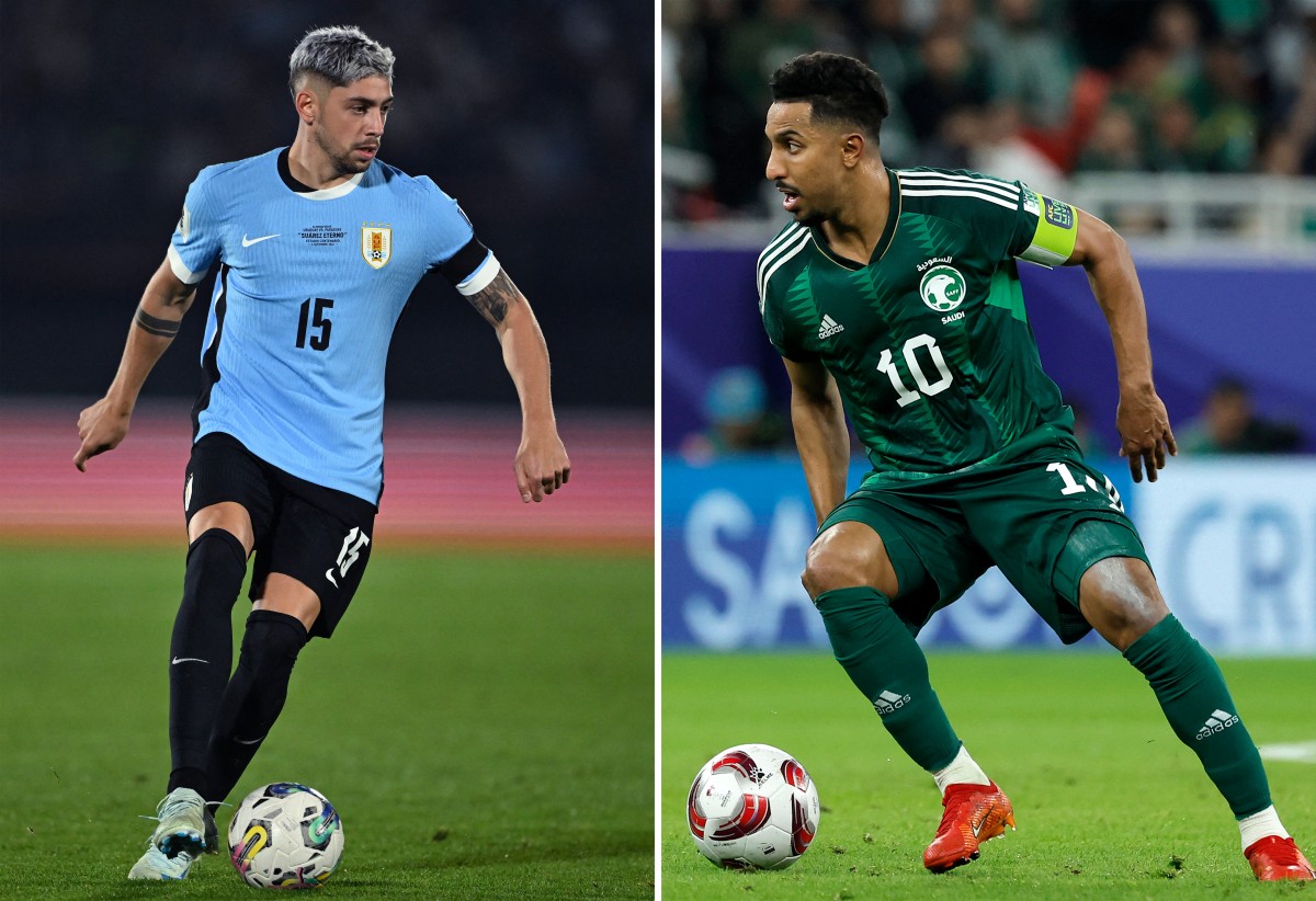 Uruguay y Arabia Saudita jugará hoy uno de los partidos del Mundial 2026. Foto: AFP