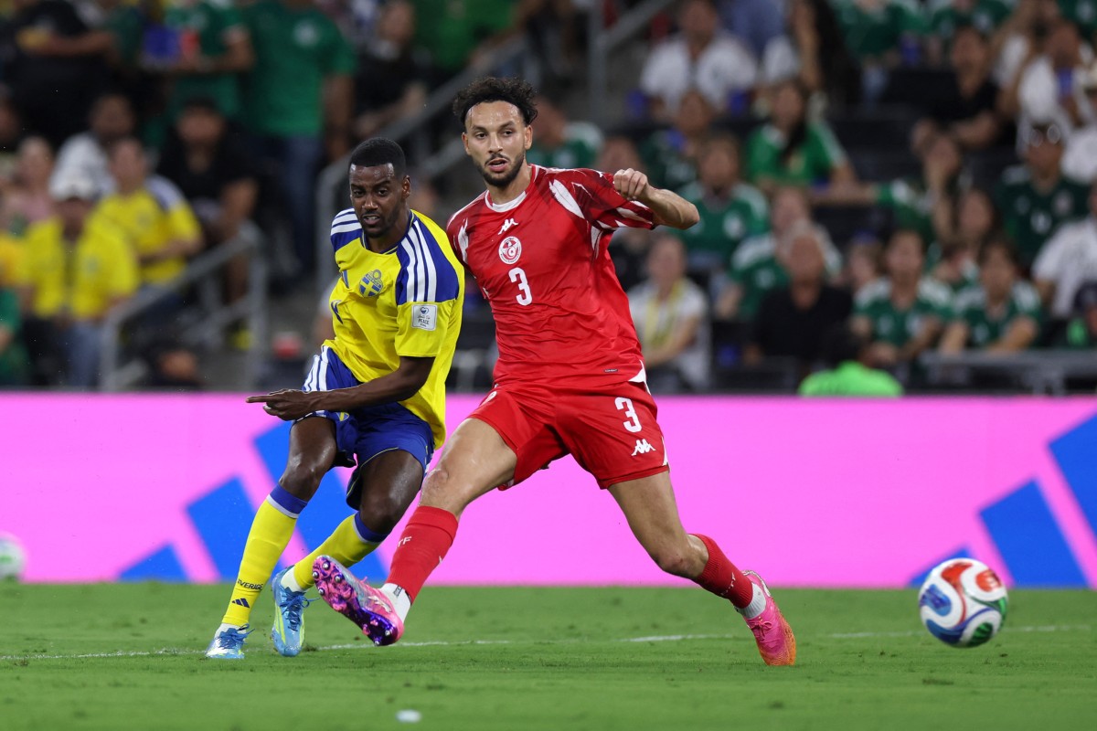 Suecia ganó a Túnez con goleada. Foto: AFP