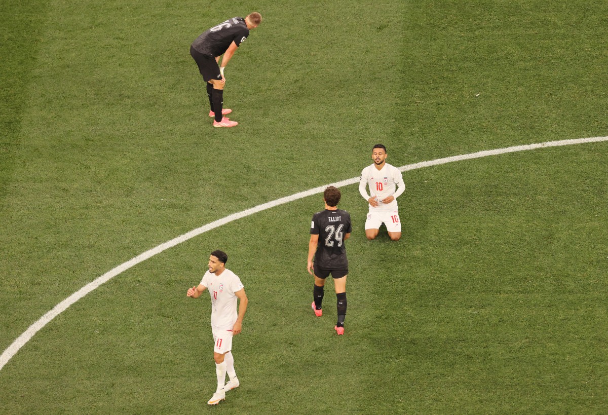 Irán logró empatar a Nueva Zelanda en su debut en el Mundial 2026. Foto: AFP