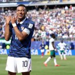 Mbappe marcó el primer gol del encuentro. Foto: AFP
