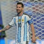 Messi hizo tres goles en su primer partido del Mundial 2026. Foto: AFP