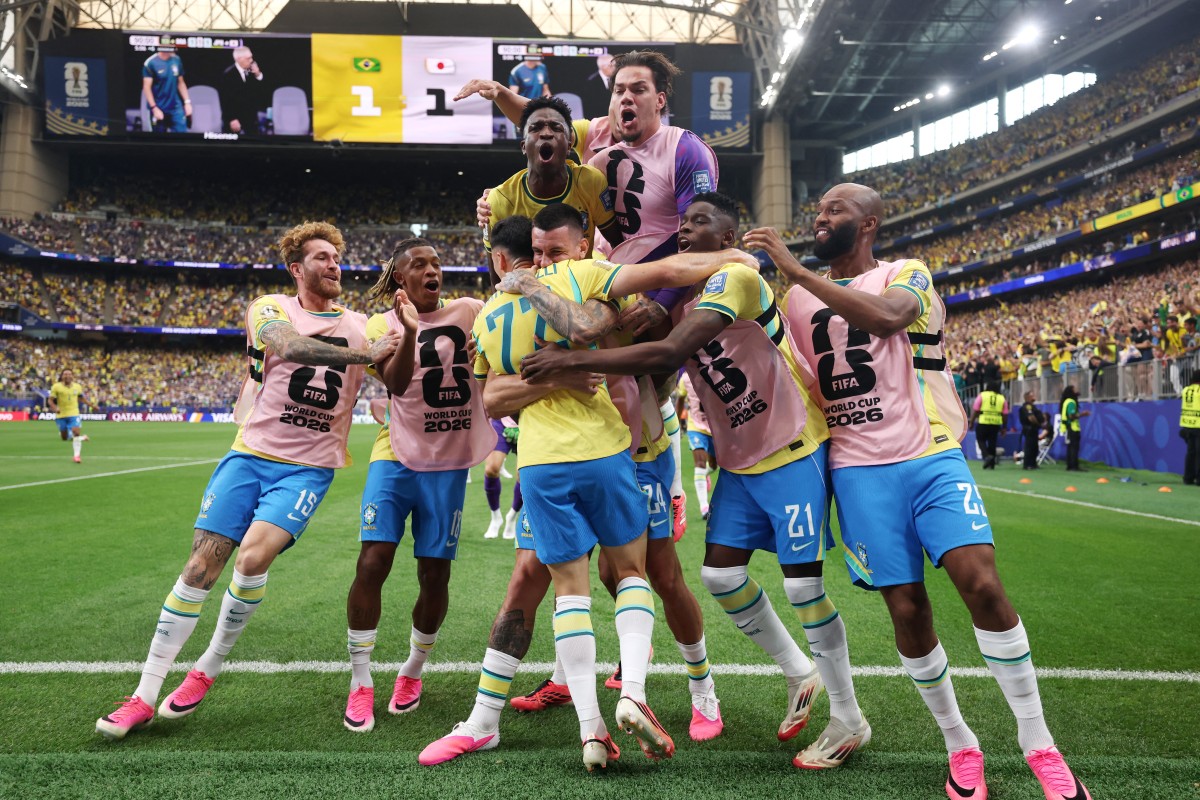 Brasil logró clasificar a los octavos de final del Mundial 2026. Foto: AFP