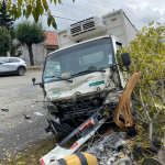 El siniestro vial involucró a varios automotores sobre la autopista en el acceso a la parroquia Paccha. /XCA