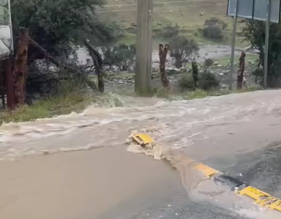 Un reservorio colapsó en el Parque Nacional Cajas. Foto captura