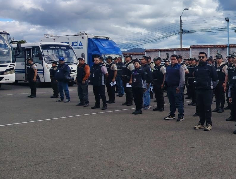 Autoridades locales iniciaron procesos de deportación contra cuatro ciudadanos extranjeros aprehendidos en el marco del estado de excepción vigente en Azuay. /Cortesía