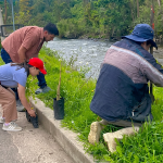 En el biocorredor del río Yanuncay se prevé una campaña de reforestación este viernes 5 de junio de 2026. /Cortesía