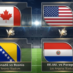 Hoy, 12 de junio, habrá dos partidos en el segundo día del Mundial 2026. Foto: creada con Gemini