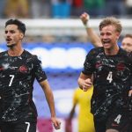 Con un gol casi al final del partido, Canadá venció a Sudáfrica. Foto: X