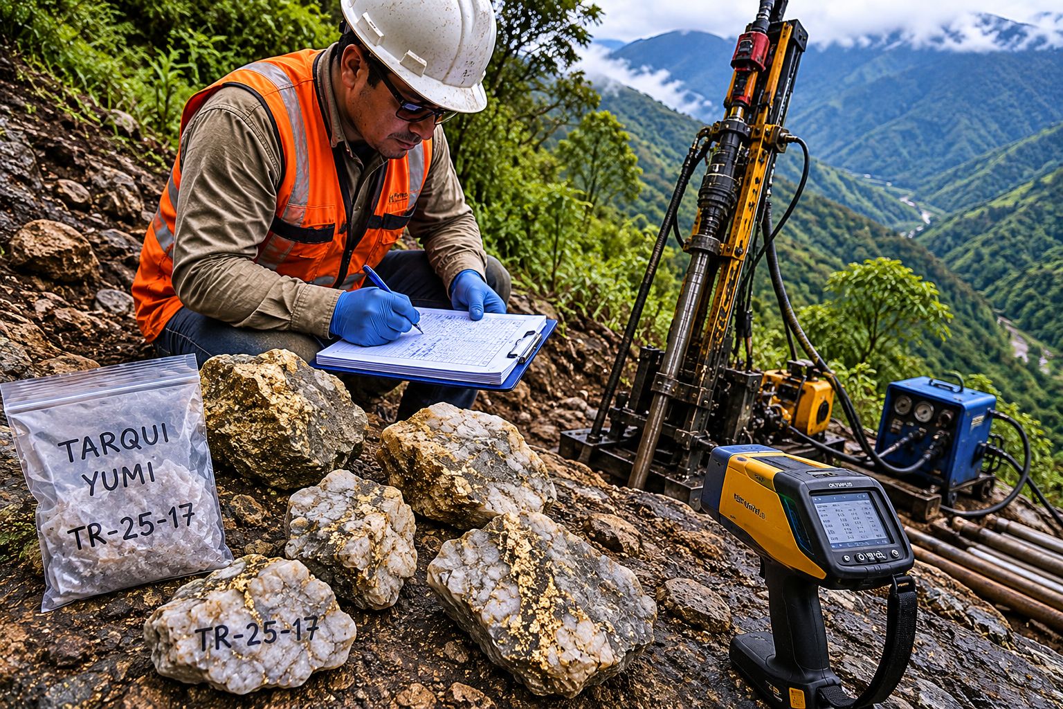 Reportan hallazgo de oro y plata de alta concentración en Morona Santiago. Salazar Resources Ltd., empresa minera de Canadá, hizo un estudio.