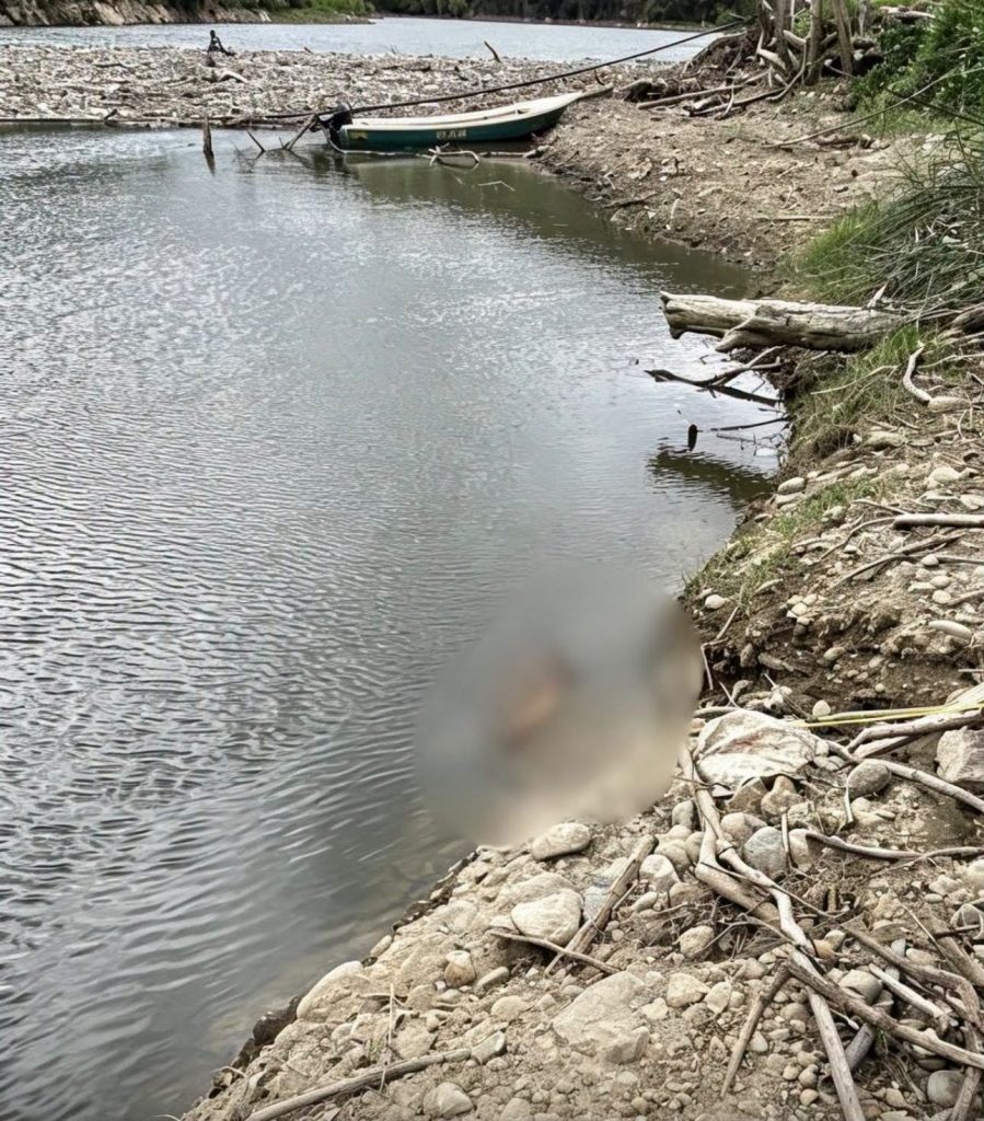 Trabajadores de la represa de la Central Hidroeléctrica Mazar reportaron la presencia de un cadáver este lunes 29 de junio.