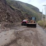 Las lluvias de las últimas horas ha provocado una serie de problemas en el estado de las vías de Azuay y Cañar. Foto: MIT