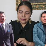 Leonardo Berrezueta e Ismael Chacho son los nuevos asesores de la alcaldesa subrogantes, Marisol Peñaloza. /Cortesía