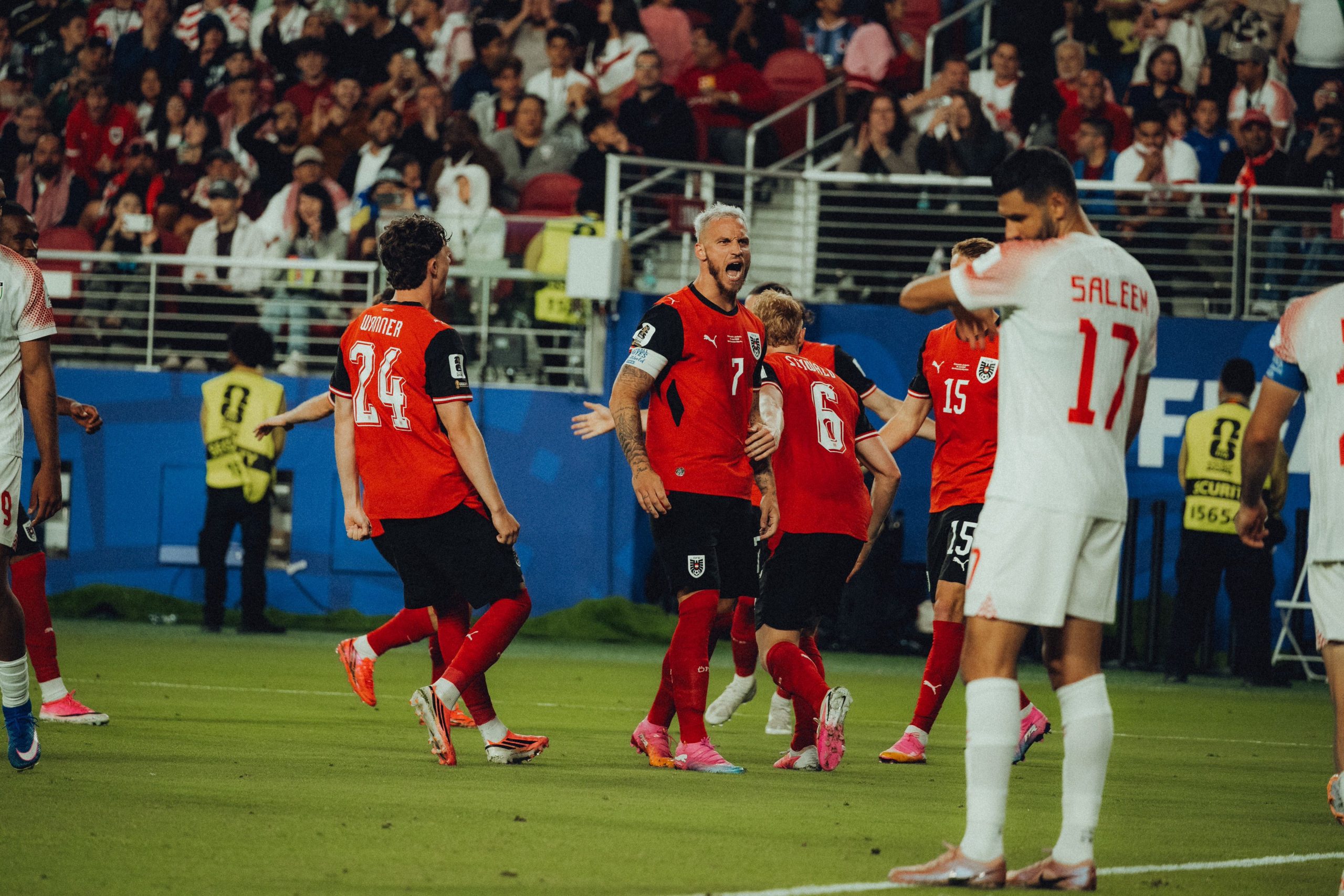 Austria venció a Jordania en su primer partido del Mundial 2026. Foto: X