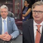 Esteban Crespo y Juan Carlos Vega son los precandidatos de ADN en Azuay para las Elecciones Seccionales 2027. Foto: Archivo/Linkedin