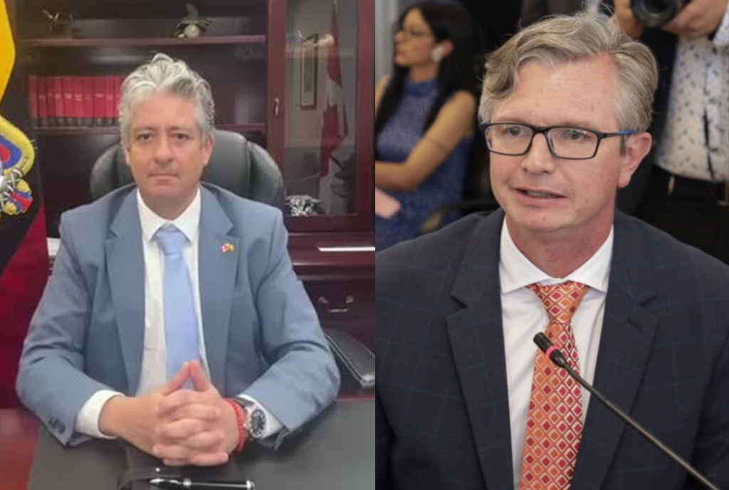 Esteban Crespo y Juan Carlos Vega son los precandidatos de ADN en Azuay para las Elecciones Seccionales 2027. Foto: Archivo/Linkedin
