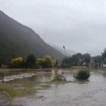 Un reservorio colapsó en el Parque Nacional Cajas. Foto captura