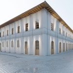 Render de cómo se espera que quede la edificación de la exunidad educativa Febres Cordero, tras su restauración. /Cortesía