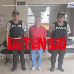 La Policía Nacional detuvo a un hombre en el cantón Girón. Foto: PN