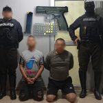 Dos ciudadanos son investigados por presuntamente ejecutar un disparo frente a un negocio en el centro de Cuenca. /Cortesía