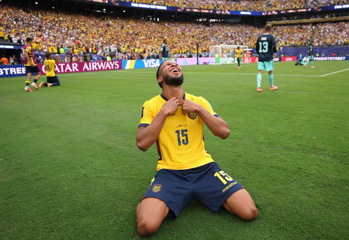 Ecuador jugará esta noche frente a México. Foto: X