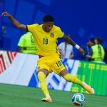Gonzalo Plata en el último partido de Ecuador vs Curazao. Foto: La Tri