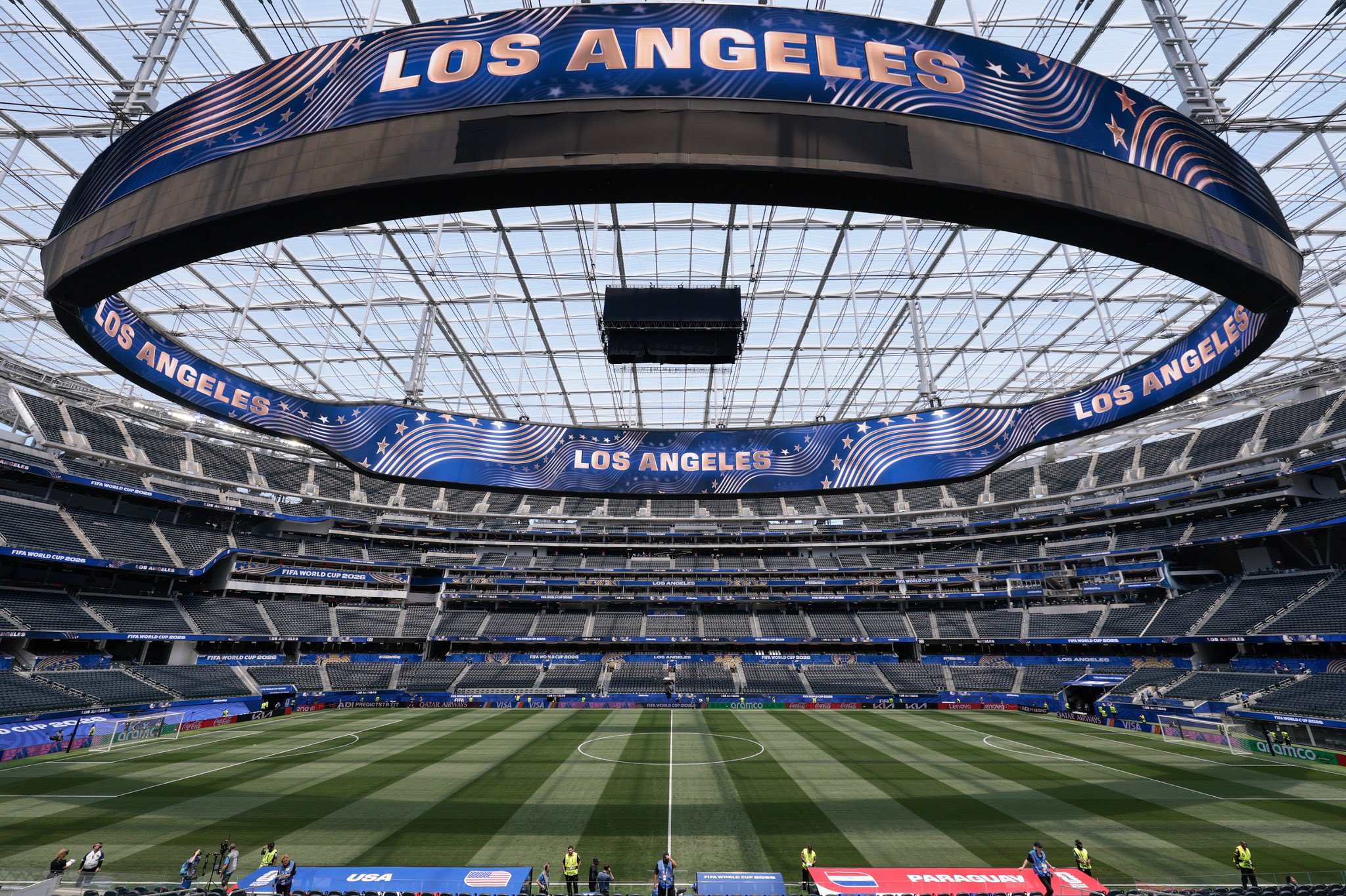 El partido entre Estados Unidos y Paraguay se jugará en Los Angeles. Foto: X
