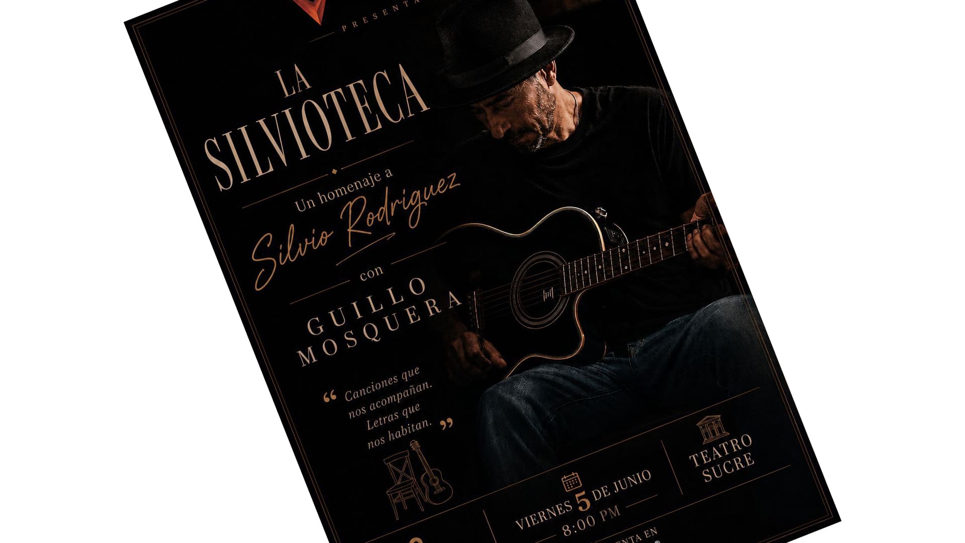 Afiche del evento en Cuenca.