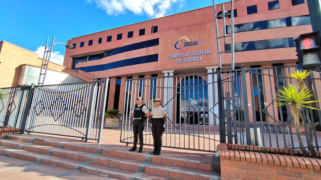 La audiencia de evaluación y preparatoria de juicio para resolver la situación legal del único detenido por la desaparición forzada de tres jóvenes de Vinces, será el viernes 3 de julio de 2026 en el Complejo Judicial de Cuenca. /Cortesía
