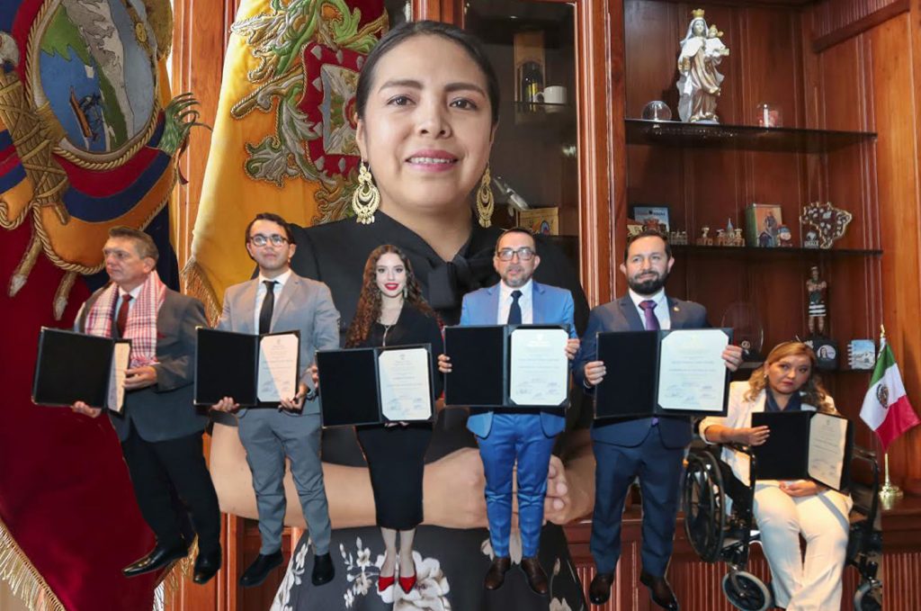 Marisol Peñaloza invitó a los seis asambleístas de Azuay a una reunión en su despacho para tratar distintos temas de ciudad y provincia. /XCA