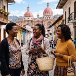 El Movimiento Afro del Azuay y otras cuatro organizaciones, preparan una agenda por el Día Intencional de la Mujer Afro. /Foto referencial generada con IA