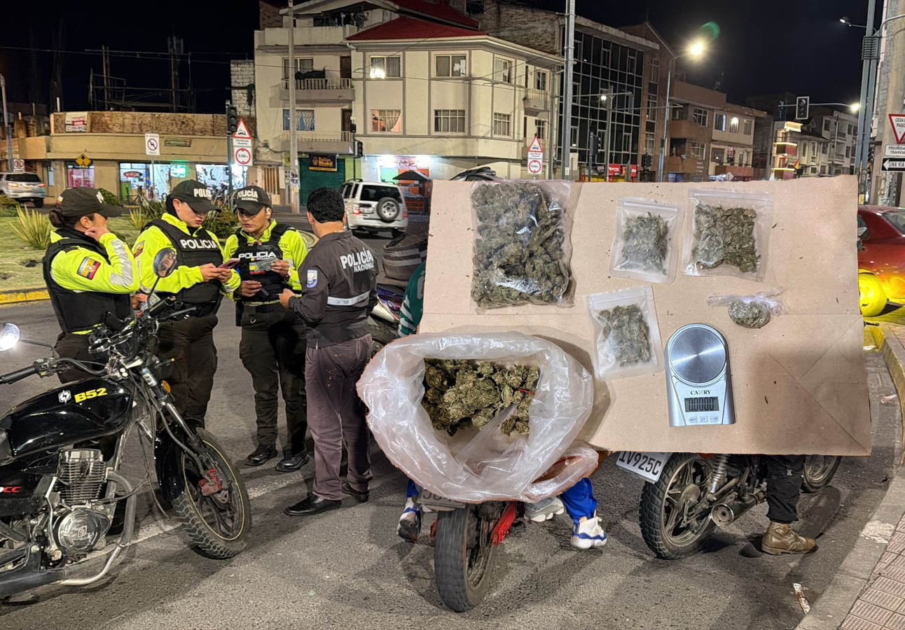 Los operativos se ejecutaron en cinco sectores de Cuenca. /Cortesía