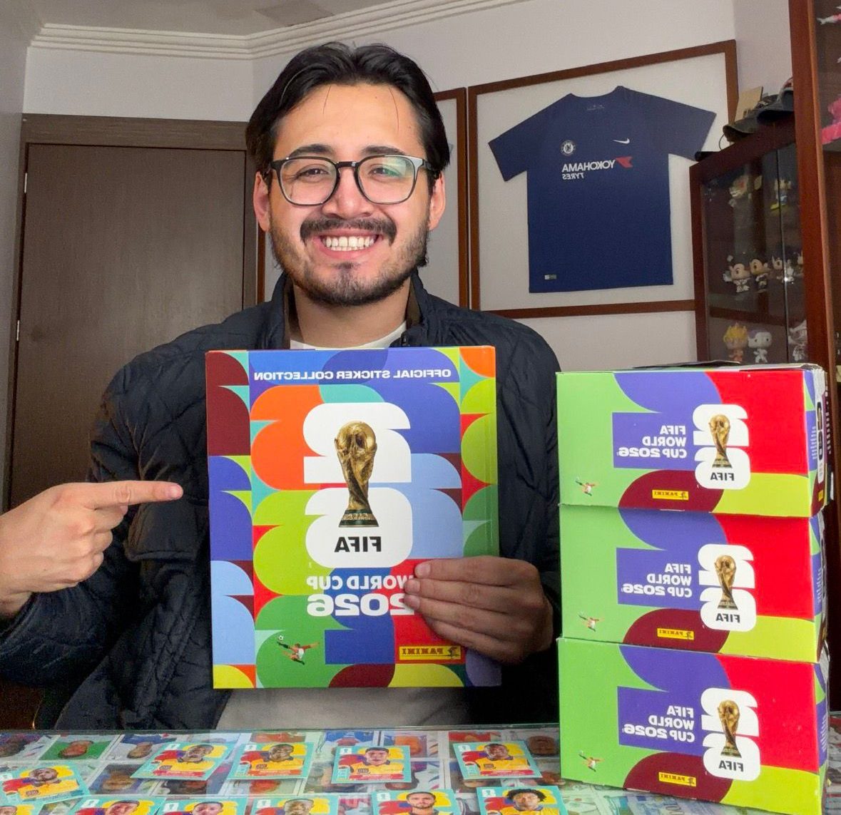 David Pauta habló sobre las posibilidades de llenar el álbum del Mundial 2026. Foto: Cortesía