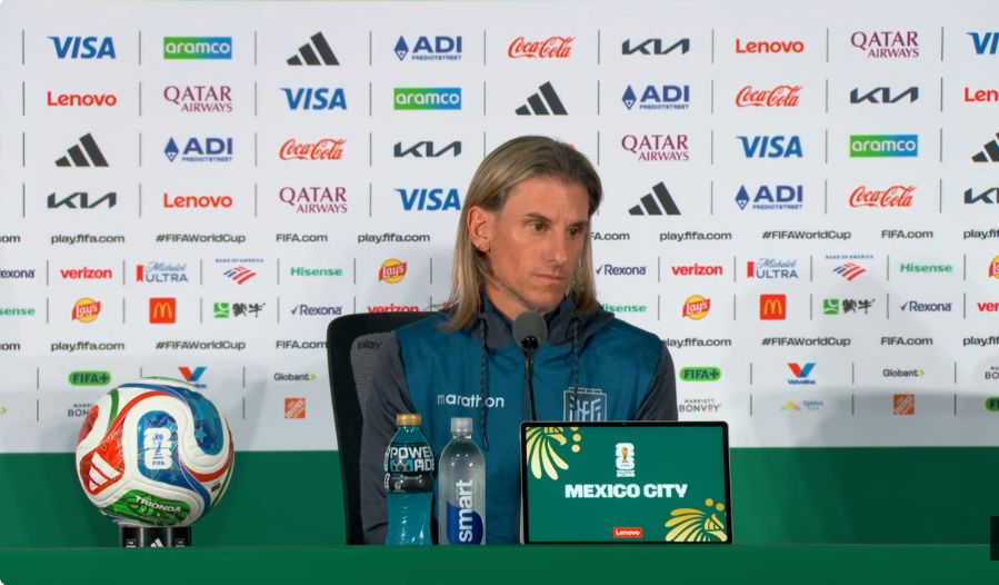 Sebastián Beccacece habló sobre el partido entre Ecuador y México. Foto captura