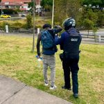 Personal de la Guardia Ciudadana retiró limpiaparabrisas en distitnos puntos de la ciudad por, presuntamente, causar molestias a los usuarios y representar un riesgo para los conductores. /Cortesía