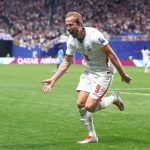 Harry Keane marcó los dos goles que pone Inglaterra en los octavos de final del Mundial 2026. Foto: AFP