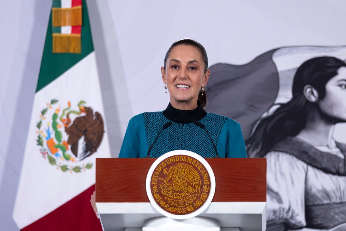 Claudia Sheinbaum se pronunció sobre Ecuador. Foto: AFP