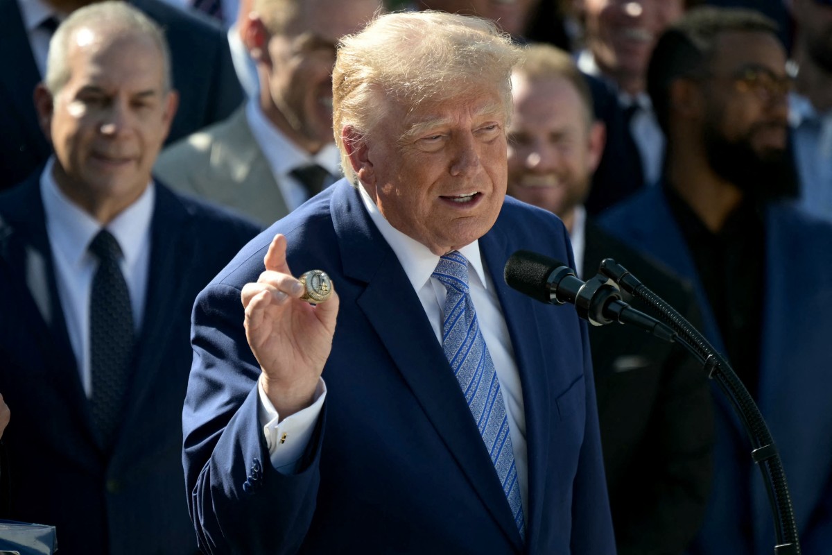 El presidente Donald Trump impuso nuevos aranceles, incluido a Ecuador. Foto: AFP