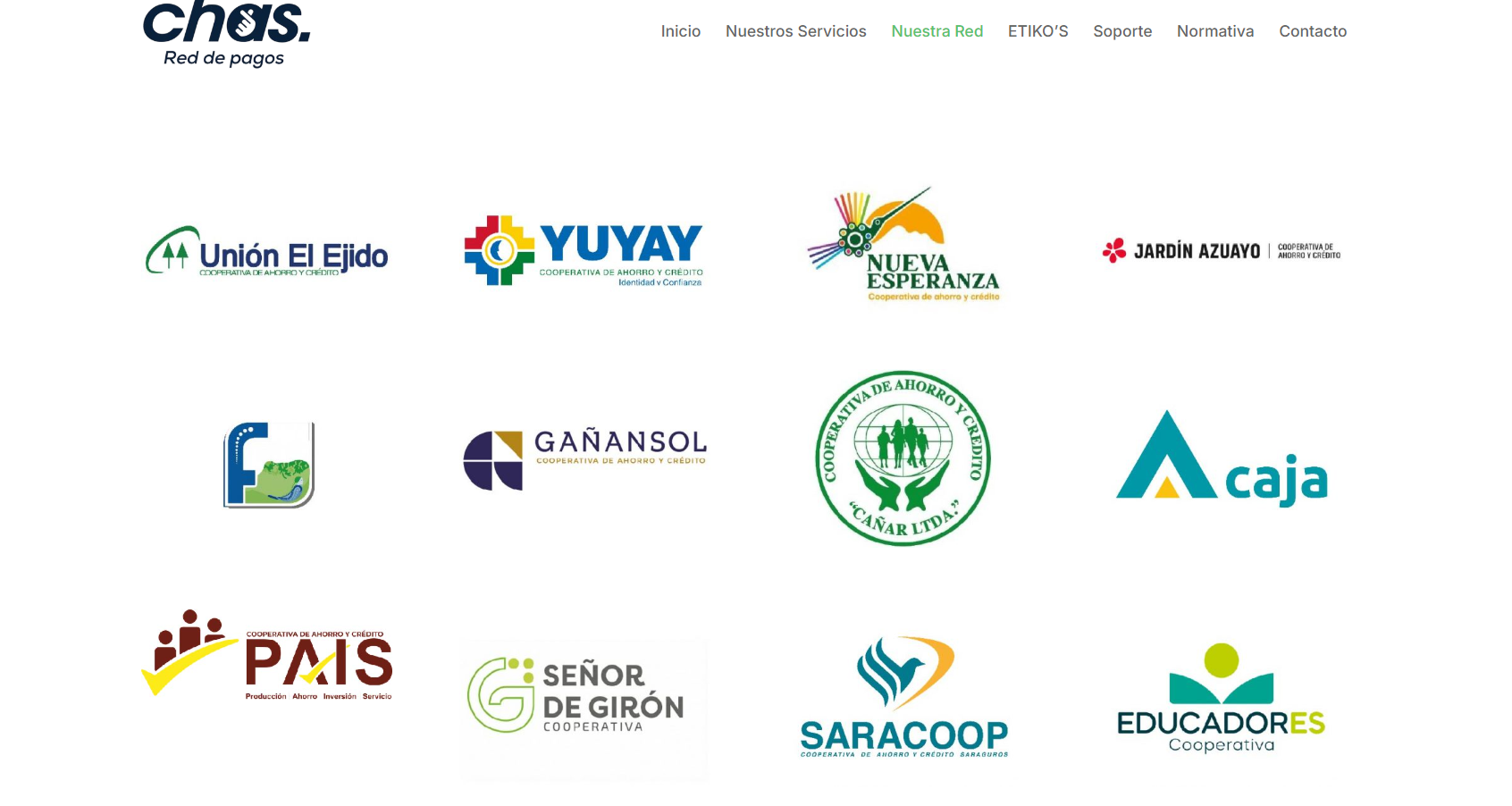 Cooperativas aliadas